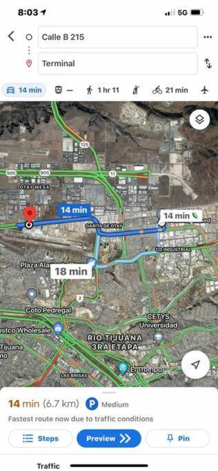 Otay Studio Great Patio Near Otay Crossing & Airport ティファナ エクステリア 写真